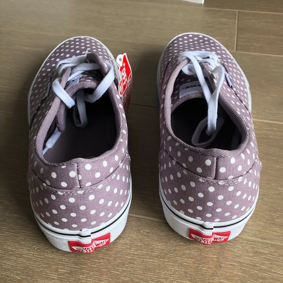 VANS Doheny Off The Wall Sneakers Purple+Wht Sz 7 - Picture 6 of 10